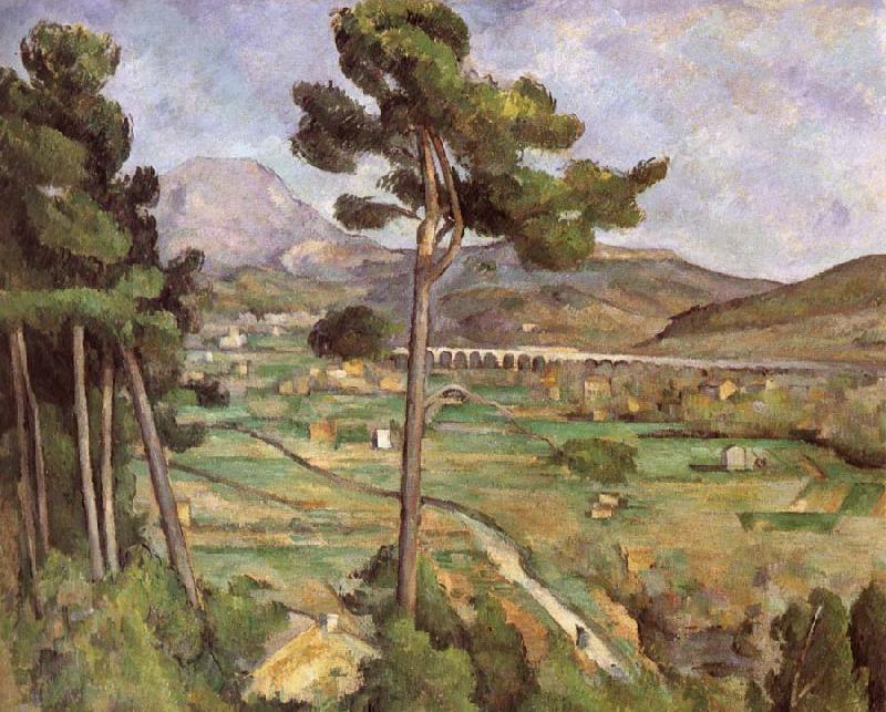 Paul Cezanne Mont Sainte-Victoire Spain oil painting art